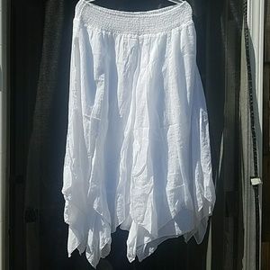 Fairy style bottom, white skirt